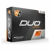 Wilson DUO Optix Golf Balls Orange