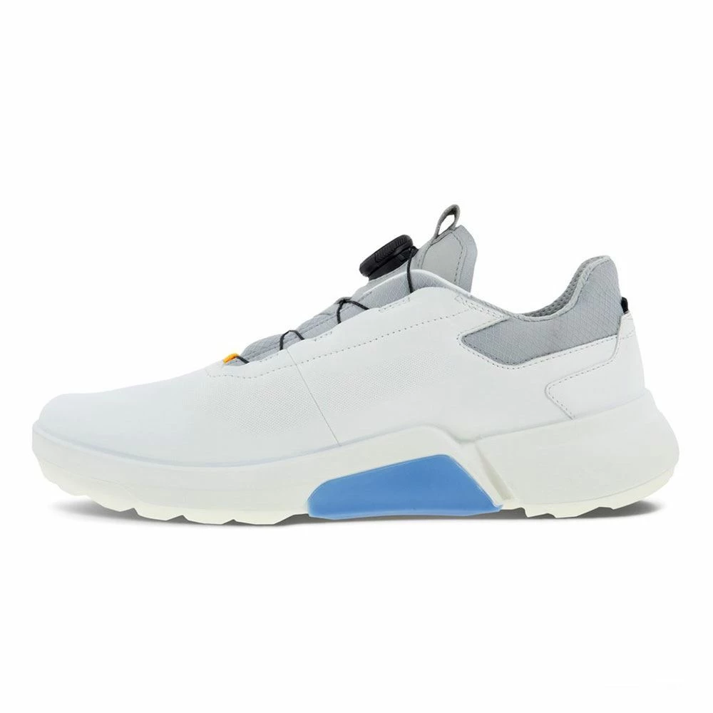 Ecco Golf Shoes Biom H4 White Retro Blue 108504 55569 - Image 3