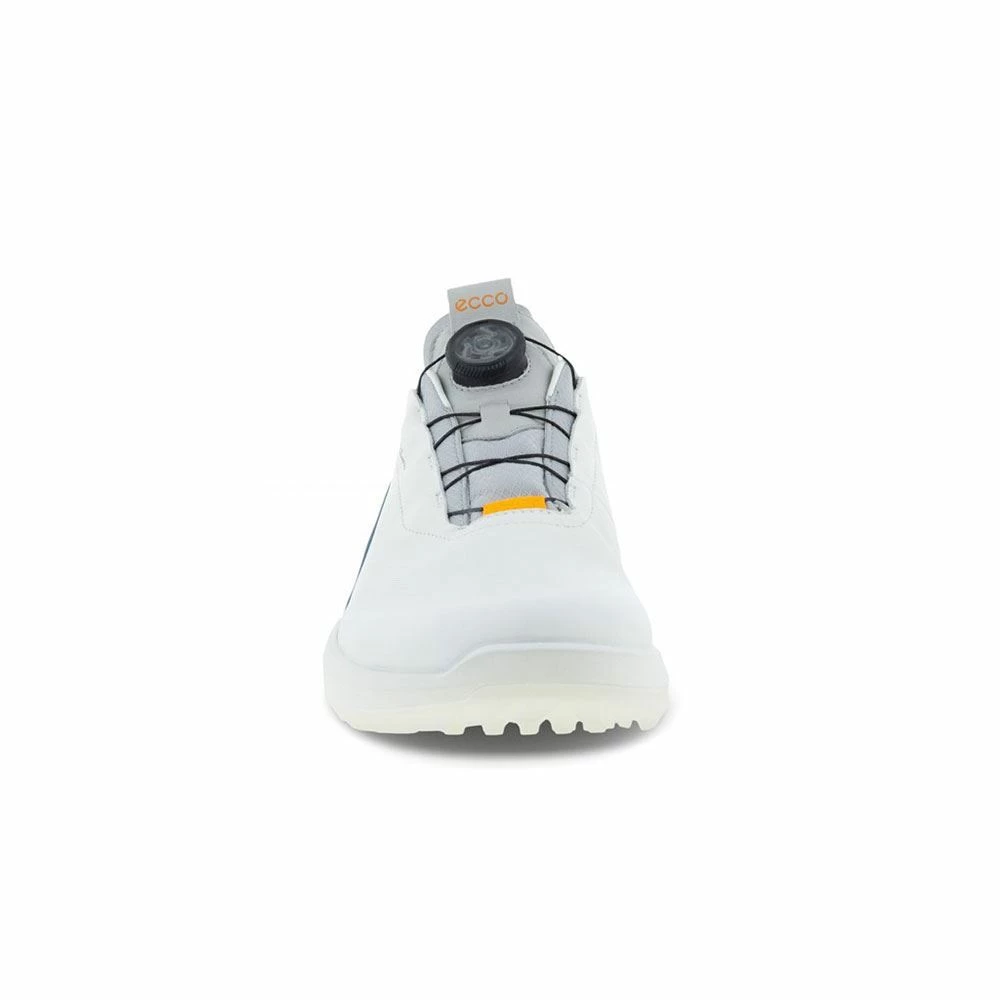 Ecco Golf Shoes Biom H4 White Retro Blue 108504 55569 - Image 5