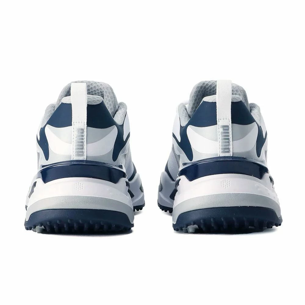 Puma GS Fast Golf Shoes - White Navy - Image 4