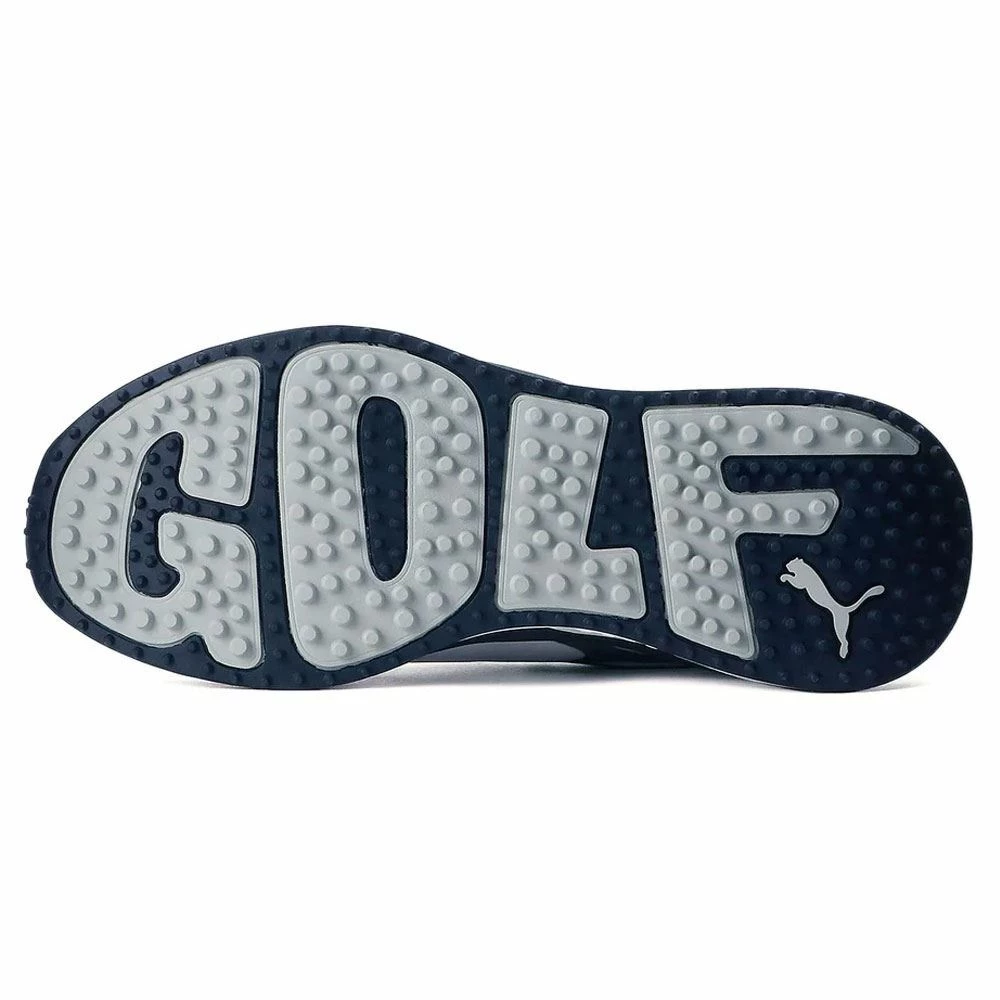Puma GS Fast Golf Shoes - White Navy - Image 5