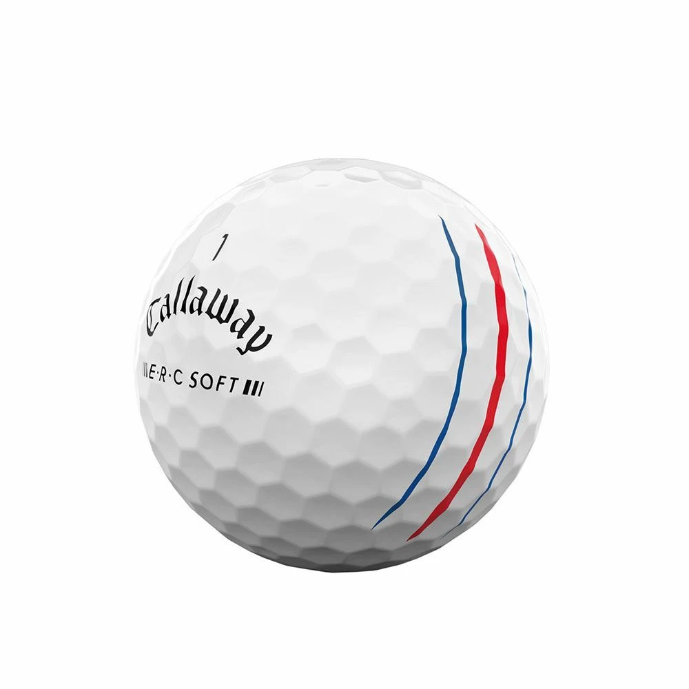 Callaway ERC Soft 23 White Triple Track Dozen Golf Balls - Image 4