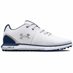 Under Armour HOVR Fade 2 Spikeless Golf Shoes White Navy 3026970