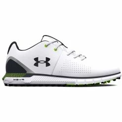 Under Armour HOVR Fade 2 Spikeless Golf Shoes White Black 3026970