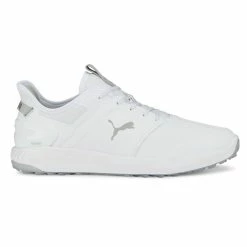 Puma IGNITE ELEVATE Golf Shoes White/Silver 376077 01