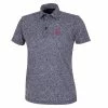 Galvin Green Remy Ventil8+ Junior Golf Shirt - Navy/White/Red