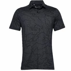 Under Armour Vanish Camo Golf Polo Shirt - Black