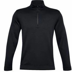 Under Armour Storm Half Zip Golf Sweater - Black