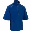 ProQuip Tempest Half Sleeve Golf Waterproof Jacket - Surf Blue