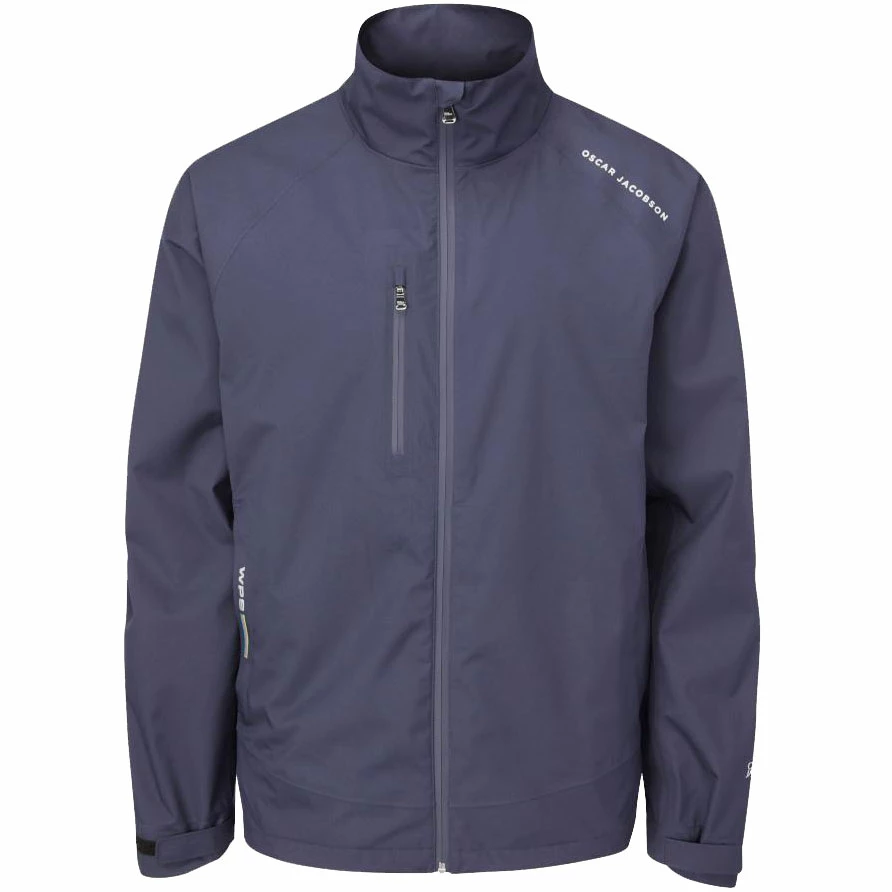 Oscar Jacobson Preston Waterproof Golf Jacket - Navy