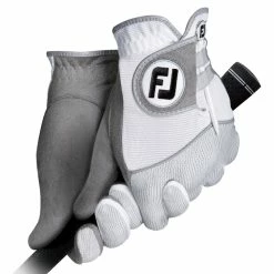 FootJoy Raingrip Golf Glove Pair - White