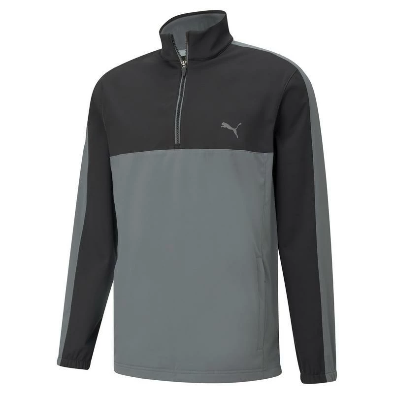Puma Riverwalk Woven Golf Wind Jacket - Black