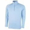 Galvin Green Drake Insula Half Zip Golf Pullover - Blue