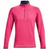Under Armour Storm Half Zip Golf Sweater - Gala Pink