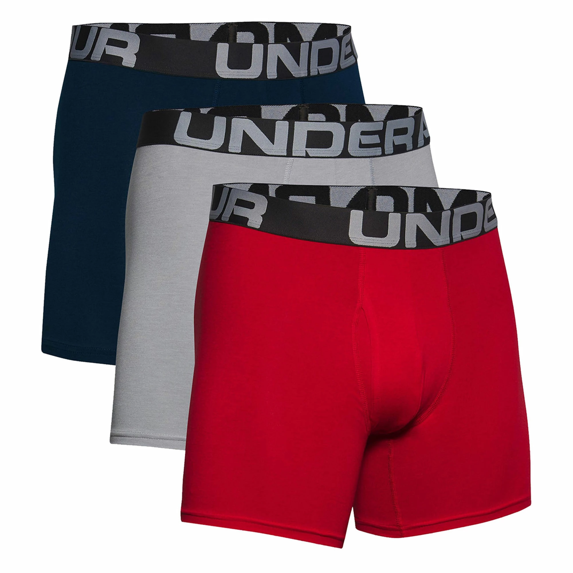 Under Armour Charged Cotton 6'' Boxerjock - 3 Pack