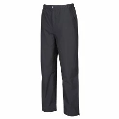 Island Green Stretch Waterproof Golf Trousers - Black - Medium - Short/Regular