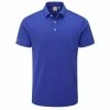 Ping Halcyon Golf Polo Shirt - Blue Surf