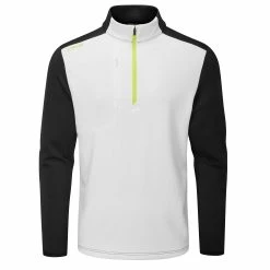 Ping Farrell Half Zip Golf Sweater - White
