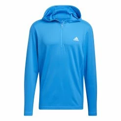 Adidas Primegreen Novelty Golf Hoodie - Blue Rush