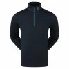 FootJoy Thermoseries Mid Layer Zip Golf Sweater - Navy/Slate