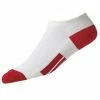 FootJoy Junior ProDry Low Cut Golf Socks - White