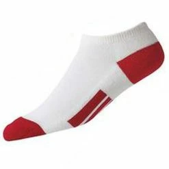 FootJoy Junior ProDry Low Cut Golf Socks - White