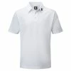 FootJoy Junior Stretch Pique Solid Golf Shirt