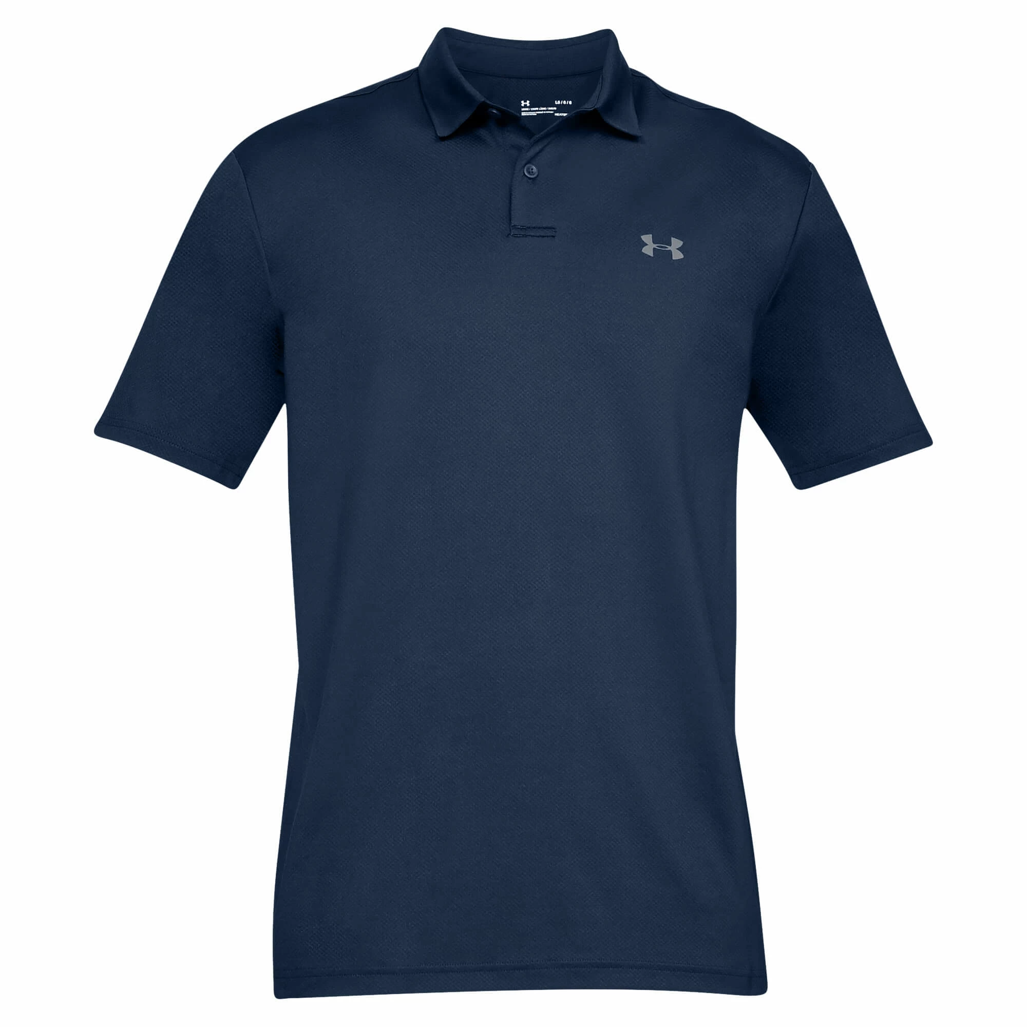 Under Armour Mens Performance 2.0 Golf Polo Shirt - Academy Blue