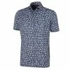 Galvin Green MACK Ventil8+ Golf Shirt - Navy/White