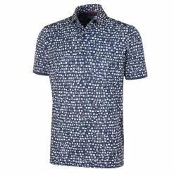 Galvin Green MACK Ventil8+ Golf Shirt - Navy/White